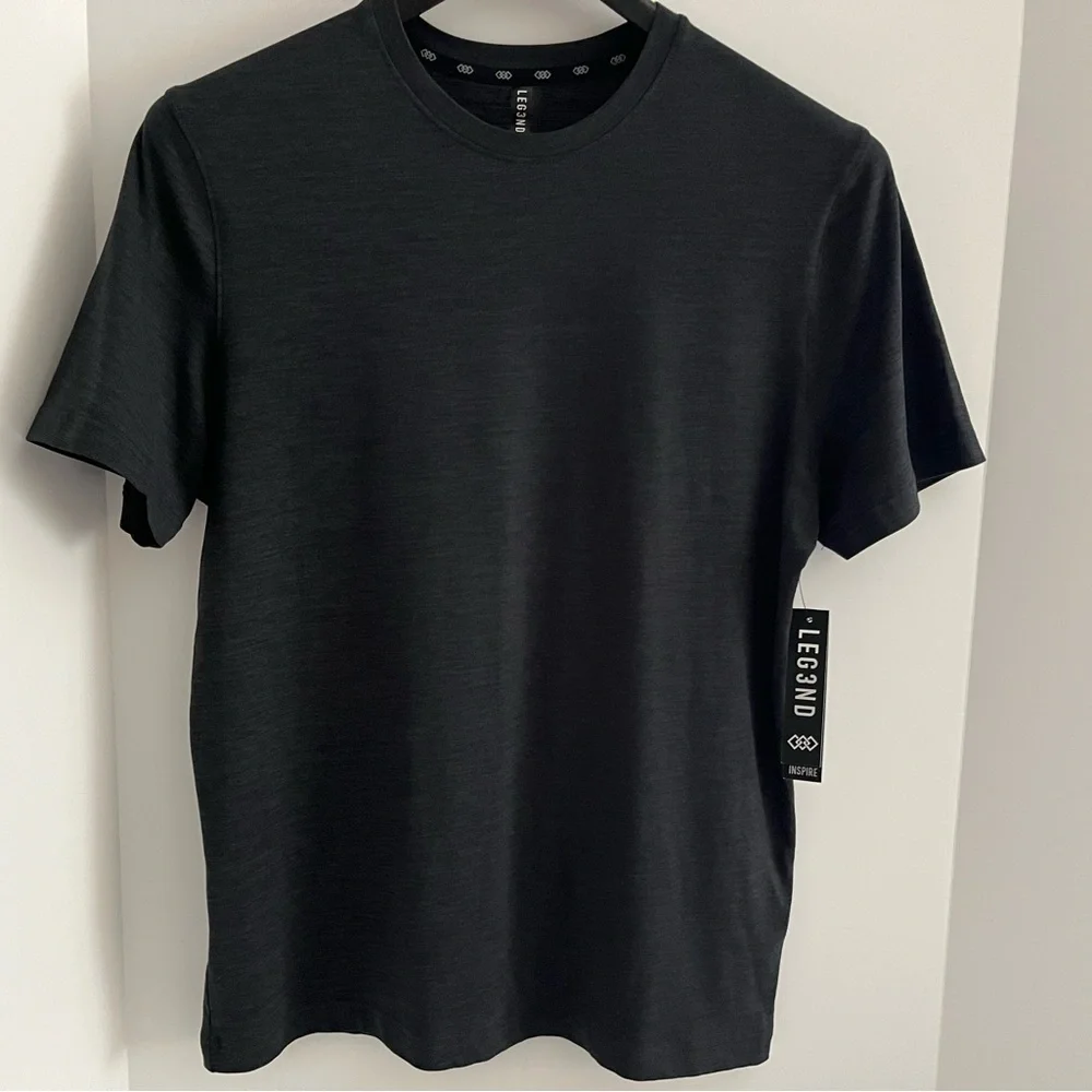 LEG3ND Super Soft Light Weight Stretch Moisture Wicking Short Sleeve T S… - Picture 1 of 10